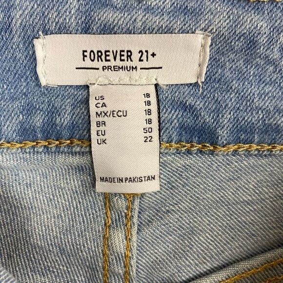 Forever 21 The Up Lyfter Jeans Women’s Size 18 High Rise Skinny Fit - Picture 7 of 13